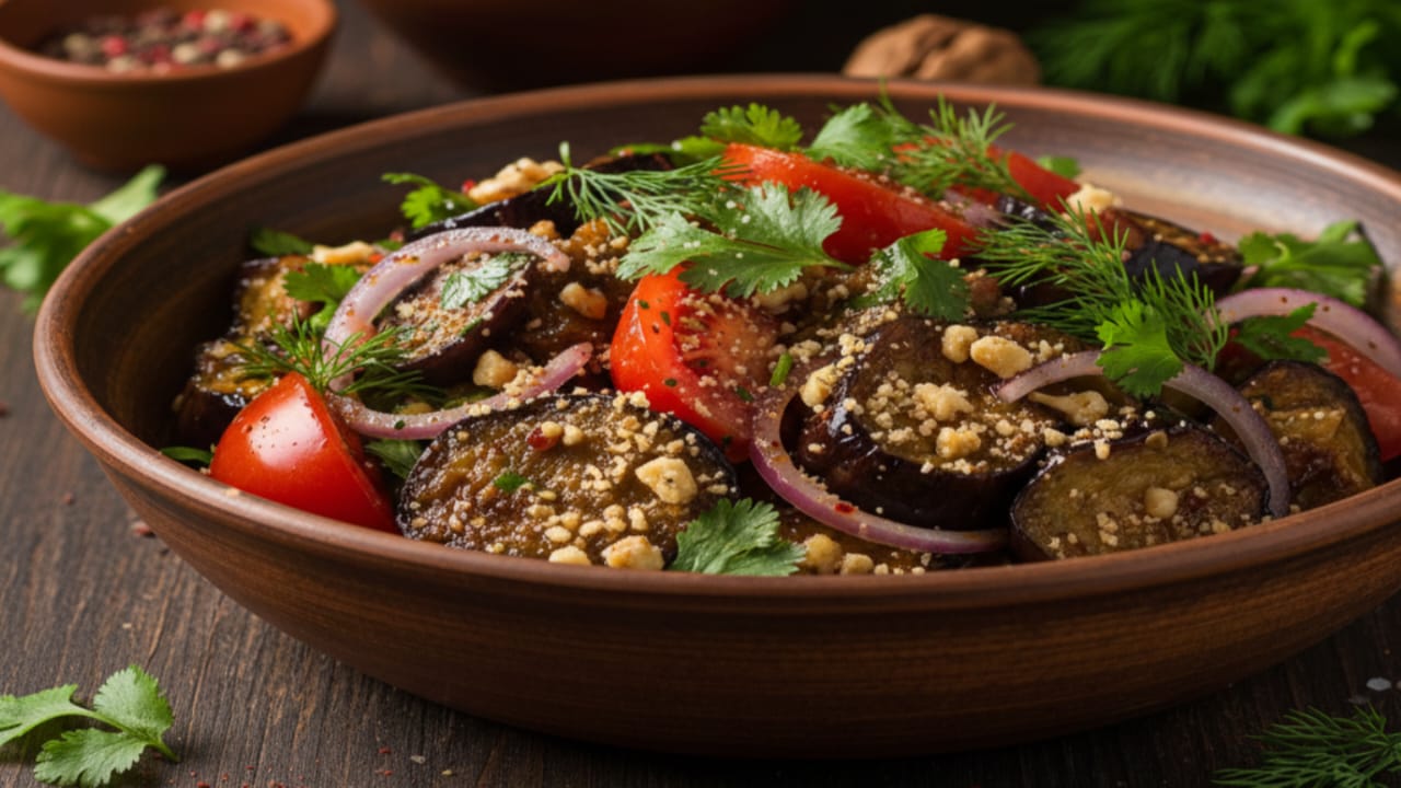 Салат из баклажанов